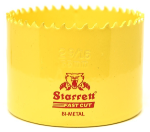 Fast Cut Holesaw Cutter 65mm – General Purpose Bi-Metal Hole Saw for Sheet Metal, Plastic & Wood